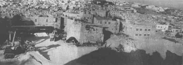 View of Hebron from Spur atop Kob Al-Janib